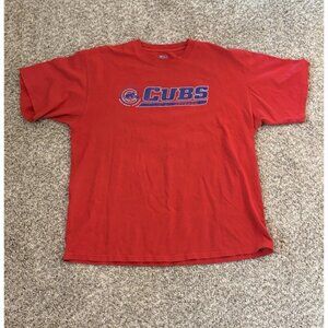 2007 Red CSA Chicago Cubs Baseball T Shirt XL